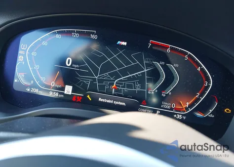 2022 BMW X3 xDrive30I z USA, uszkodzony, nr VIN 5UX53DP07N9K37239